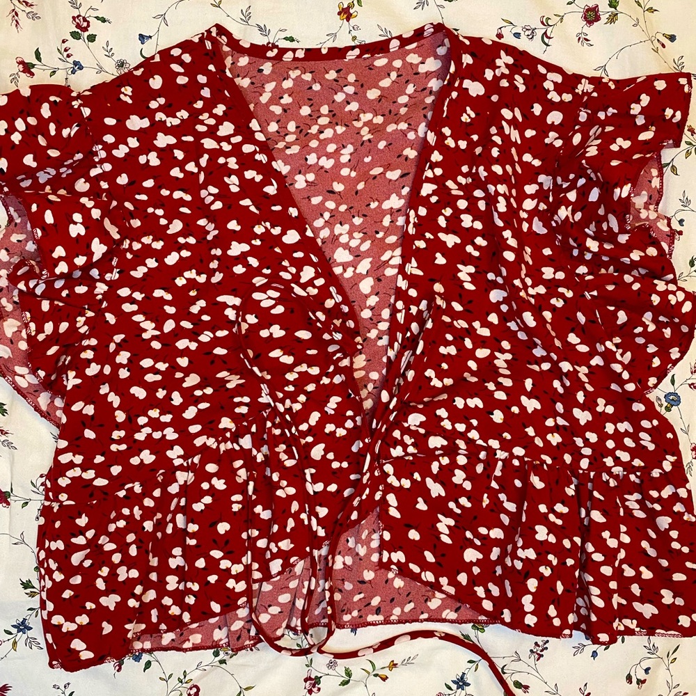 Shein Tie Top